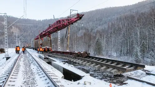 Красноярская железная дорога модернизировала более 250 километров пути в 2023 году