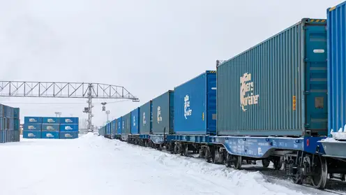 В 2023 году Красноярская железная дорога увеличила экспортные контейнерные перевозки сельхозпродукции, металлов и угля
