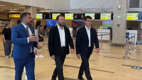Помощник президента РФ Максим Орешкин прибыл в Красноярск с рабочим визитом