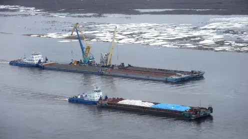 Минтранс России предлагает использовать порты Красноярска и Лесосибирска для отправок угля